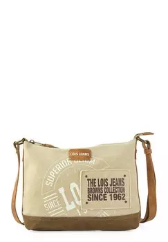 Сумка через плечо LOIS Jeans, коричневый