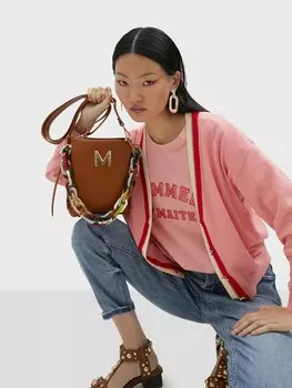 Сумка через плечо Lola Casademunt, коричневый