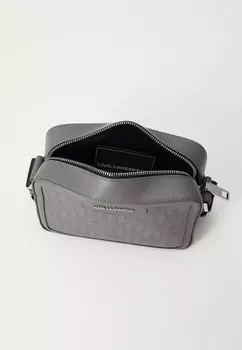 Сумка через плечо LOOM CAMERA BAG KARL LAGERFELD, серый