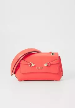 Сумка через плечо LORELEI CONVERTIBLE XBODY FLAP Guess, коралловый