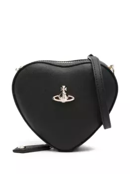 Сумка через плечо Louise Heart с декором Orb Vivienne Westwood, черный