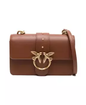 Сумка через плечо Love Birds Pinko, коричневый