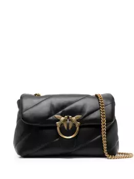 Сумка через плечо Love Classic Puff PINKO, черный