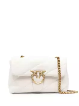 Сумка через плечо Love Classic Puff PINKO, белый