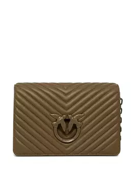 Сумка через плечо Love Click PINKO, коричневый