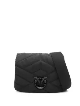 Сумка через плечо Love Click Puff Baby PINKO, черный