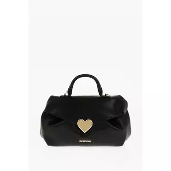 Сумка через плечо LOVE из искусственной кожи ECO-FRIENDLY GRACIOUS with Me Moschino, Black