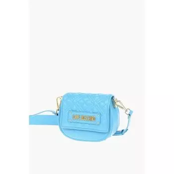 Сумка через плечо LOVE из искусственной кожи со стегаными деталями Moschino, Blue