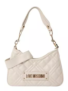 Сумка через плечо Love Moschino, бежевый