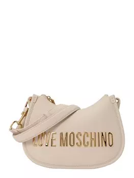 Сумка через плечо Love Moschino, бежевый