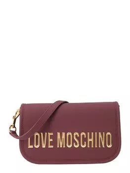 Сумка через плечо Love Moschino, бордовый