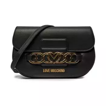 Сумка через плечо Love Moschino, черный