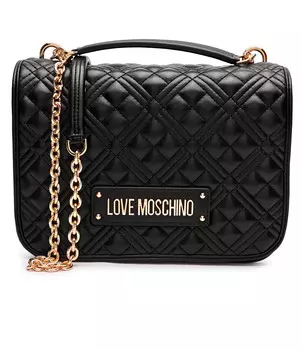 Сумка через плечо Love Moschino, черный