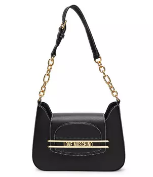 Сумка через плечо Love Moschino, черный