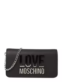 Сумка через плечо Love Moschino, черный