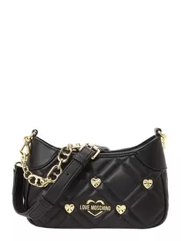 Сумка через плечо Love Moschino, черный