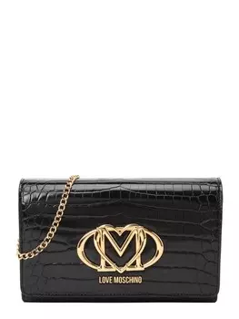 Сумка через плечо Love Moschino, черный