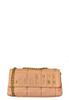 Сумка через плечо Love Moschino Handtasche Borsa, нюд