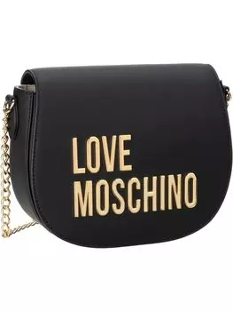 Сумка через плечо Love Moschino Saddle Bag Bold Love 4194, черный