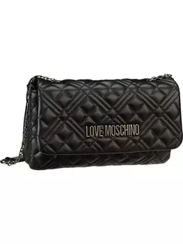 Сумка через плечо Love Moschino Smart Daily Bag 4097, цвет black gunmetal