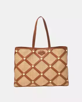 Сумка через плечо LOVE MOSCHINO, светло-коричневый