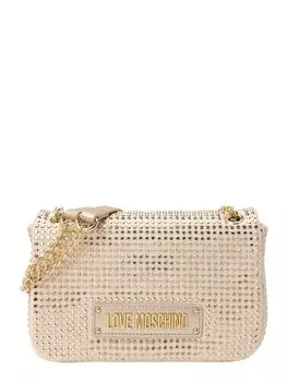 Сумка через плечо Love Moschino, золотой