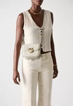 Сумка через плечо LOVE ONE BOX MINI - Across body bag Pinko, белый