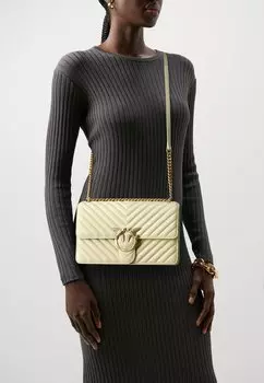 Сумка через плечо Love One Classic 26,5Cm Pinko, желтый