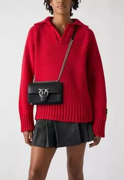 Сумка через плечо LOVE ONE MINI VITELLO SETA Pinko, черный