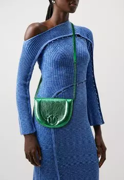 Сумка через плечо LOVE ROUND CLICK MINI Pinko, мята