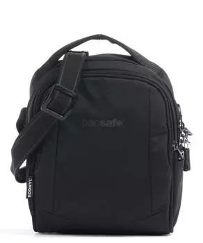Сумка через плечо LS 100 Эконил нейлон Pacsafe, черный