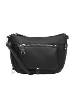 Сумка через плечо Луара, экокожа, однотонная, женская PICARD, черный