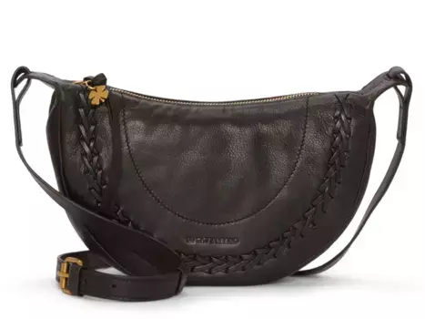 Сумка через плечо Lucky Brand Seth из кожи, черная