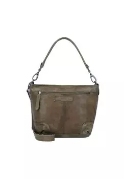 Сумка через плечо Lucy кожаная 22 см The Chesterfield Brand, цвет Olive Green