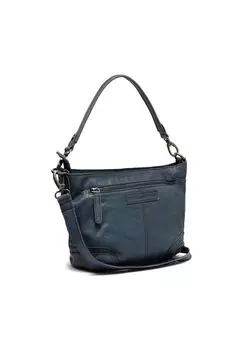 Сумка через плечо Lucy кожаная 22 см The Chesterfield Brand, темно-синий