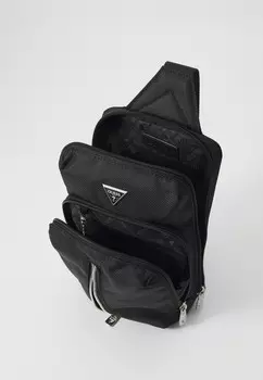 Сумка через плечо LUGANO CROSSOVER WITH VERTICAL Guess, черный