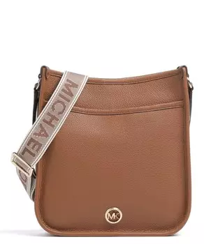Сумка через плечо Luisa из зерненой кожи Michael Kors, коричневый