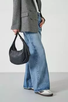 Сумка через плечо Lydia с овальной формой Hush, черный