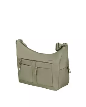 Сумка через плечо M Move 40 с зеленым брелоком на молнии SAMSONITE, зеленый