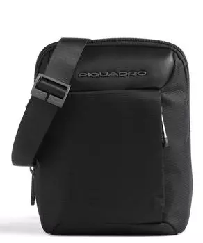 Сумка через плечо Macbeth из переработанного полиэстера Piquadro, черный