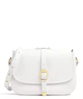 Сумка через плечо Magalu из зернистой яловой кожи. Coccinelle, белый