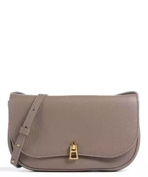 Сумка через плечо Magic из зерненой кожи Coccinelle, коричневый