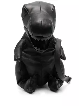 Сумка через плечо Maison MIHARA YASUHIRO в форме T-Rex, черный