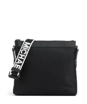Сумка через плечо malone из переработанного нейлона Michael Kors, черный