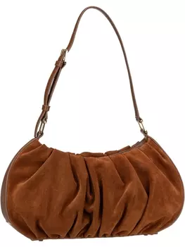 Сумка через плечо Mandarina Duck Velvet Plisse Crossover KKT03, цвет Caramel Cafe