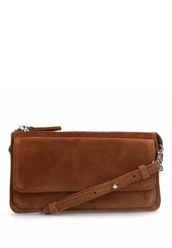 Сумка через плечо Manfield, коньяк