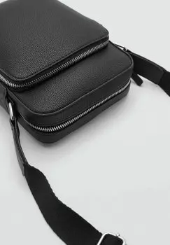 Сумка через плечо Mango, черный