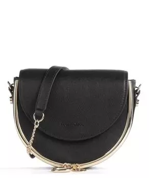 Сумка через плечо Mara из мелкозернистой яловой кожи. See By Chlo, черный