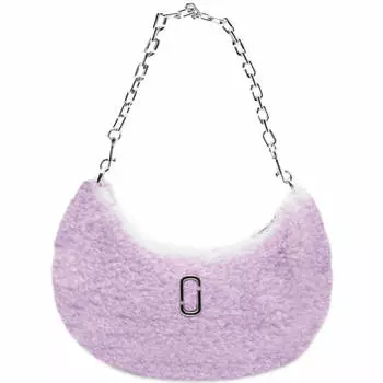Сумка через плечо Marc Jacobs The Teddy Small Curve, цвет Lilac