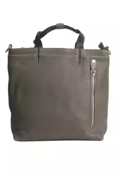 Сумка через плечо Margelisch "Ebu 1" из кожи, сертифицированной LWG, серый